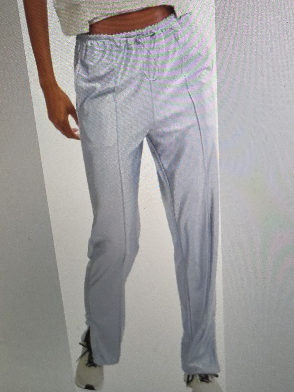 FREE PEOPLE MOVEMENT Roll With It Drawcord Pants Steel Size M
